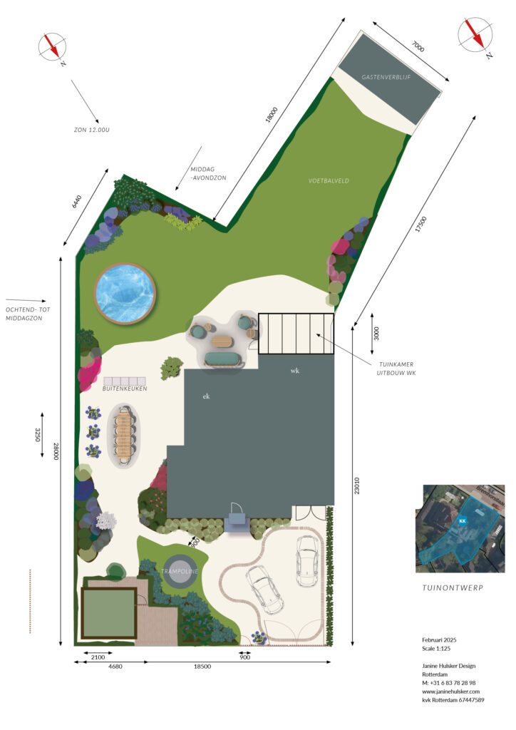 2D tuinontwerp